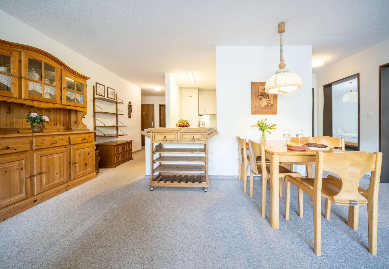 Ferienwohnung in Vulpera -  PL 204 Geräumige 3,5-Zimmer-Wohnung im Haus Plavna mit grossem Balkon