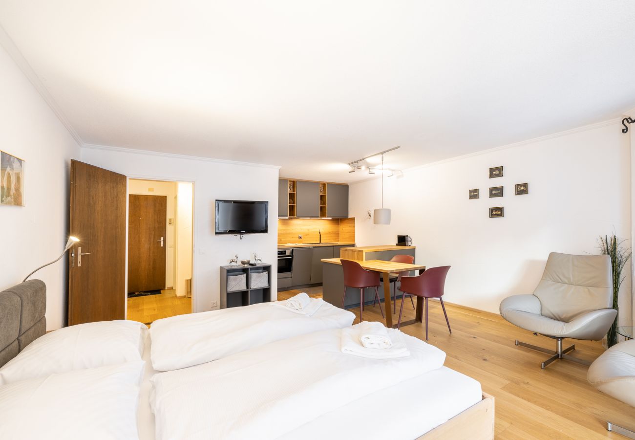 Studio in Vulpera - 7304 Pure Freude in dieser stilvoll renovierten Wohnung mit moderner Küche