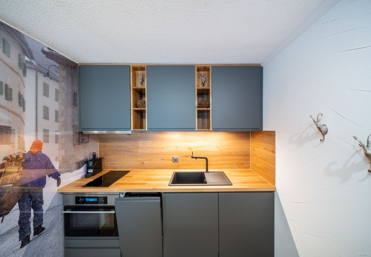 Studio in Vulpera - 7304 Pure Freude in dieser stilvoll renovierten Wohnung mit moderner Küche