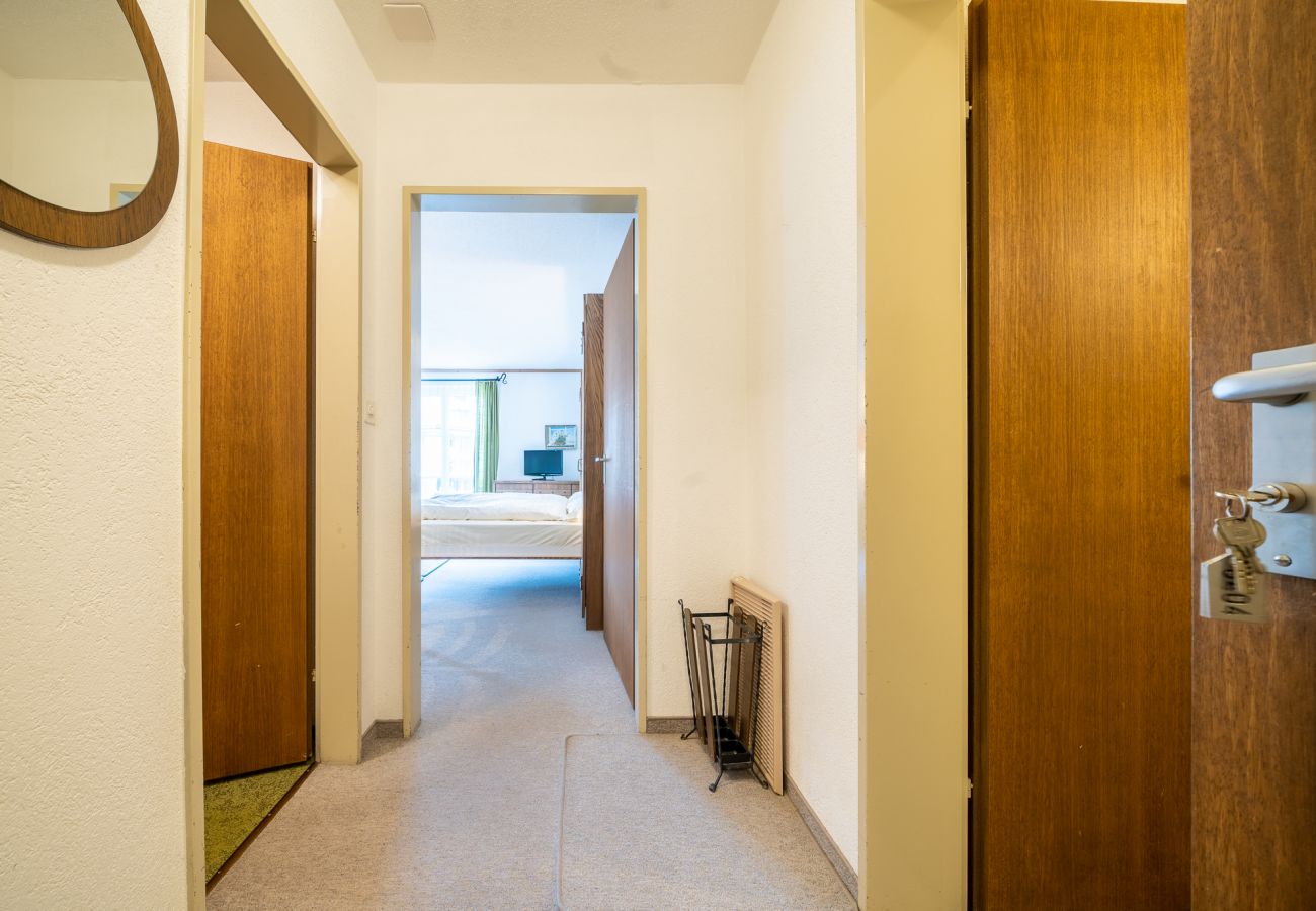 Ferienwohnung in Vulpera - 6404 Geräumige 2,5 Maisonette-Wohnung im Dachgeschoss mit Balkon und Blick auf den Inn