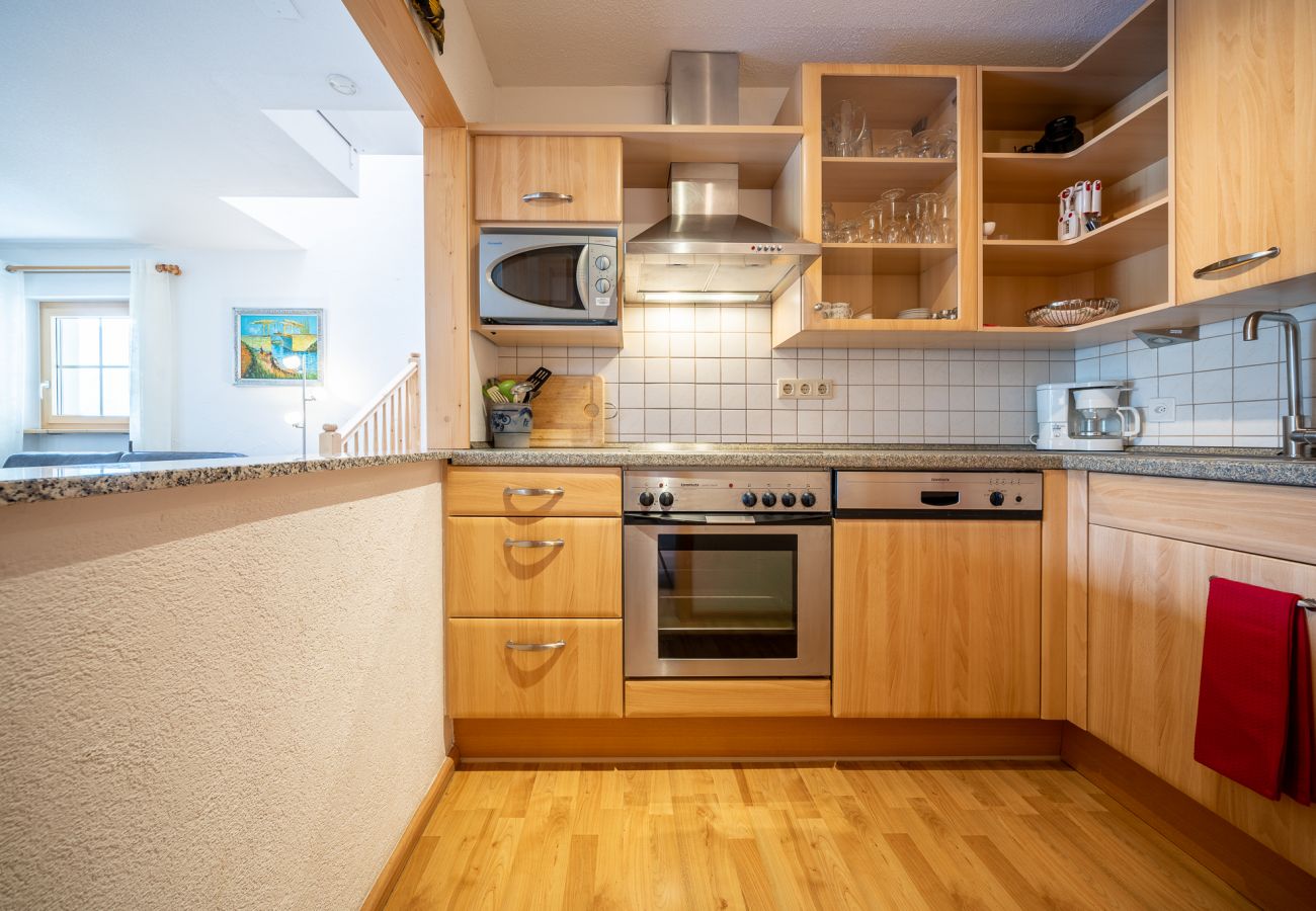 Ferienwohnung in Vulpera - 9404 Renovierte Maisonettewohnung im modernen Landhausstil und Balkon mit tollem Ausblick