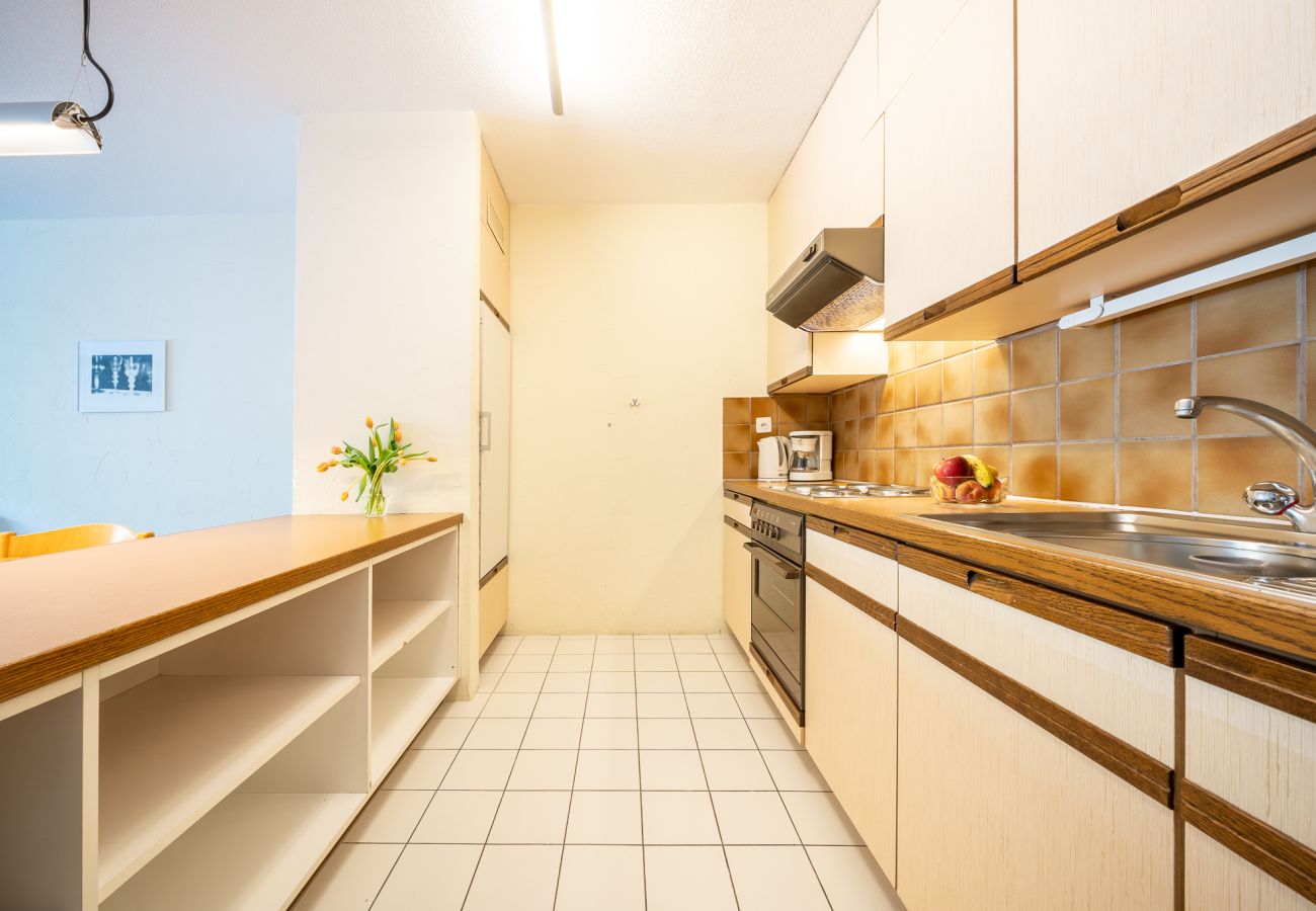 Ferienwohnung in Vulpera - PL202 lichtdurchflutete Wohnung mit grosser Terrasse mit Blick Richtung Scuol
