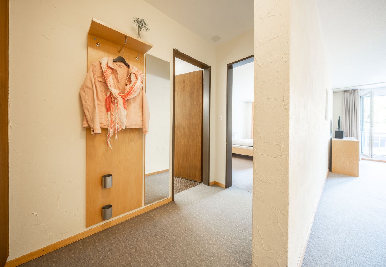 Ferienwohnung in Vulpera - PL202 lichtdurchflutete Wohnung mit grosser Terrasse mit Blick Richtung Scuol